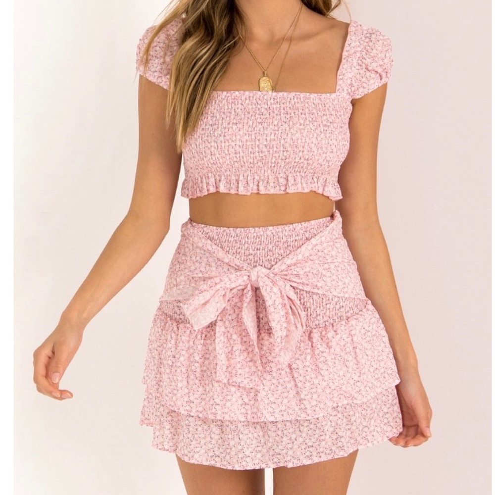 Princess Polly Floral Skirt